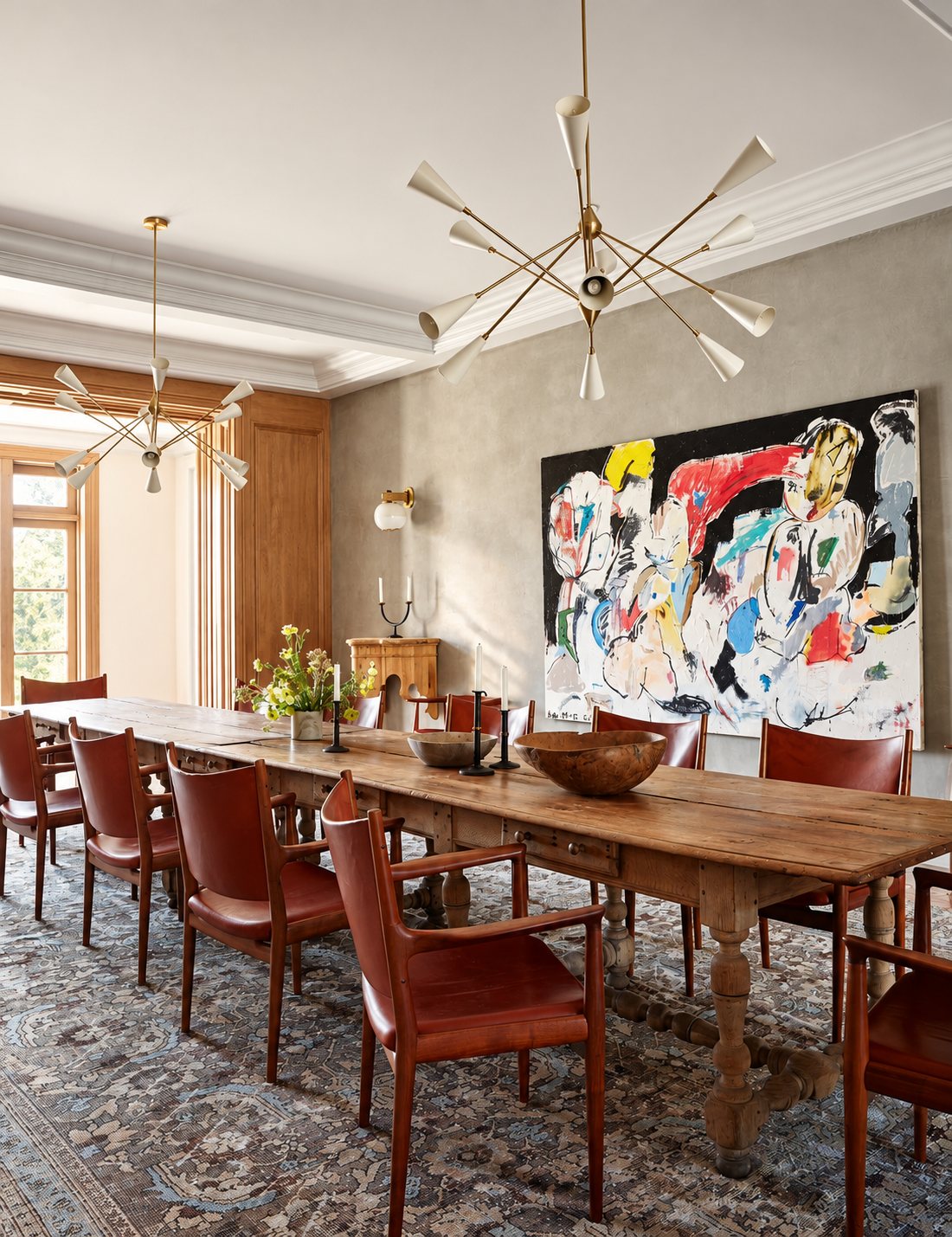Dining Room, interior design by AFW Design