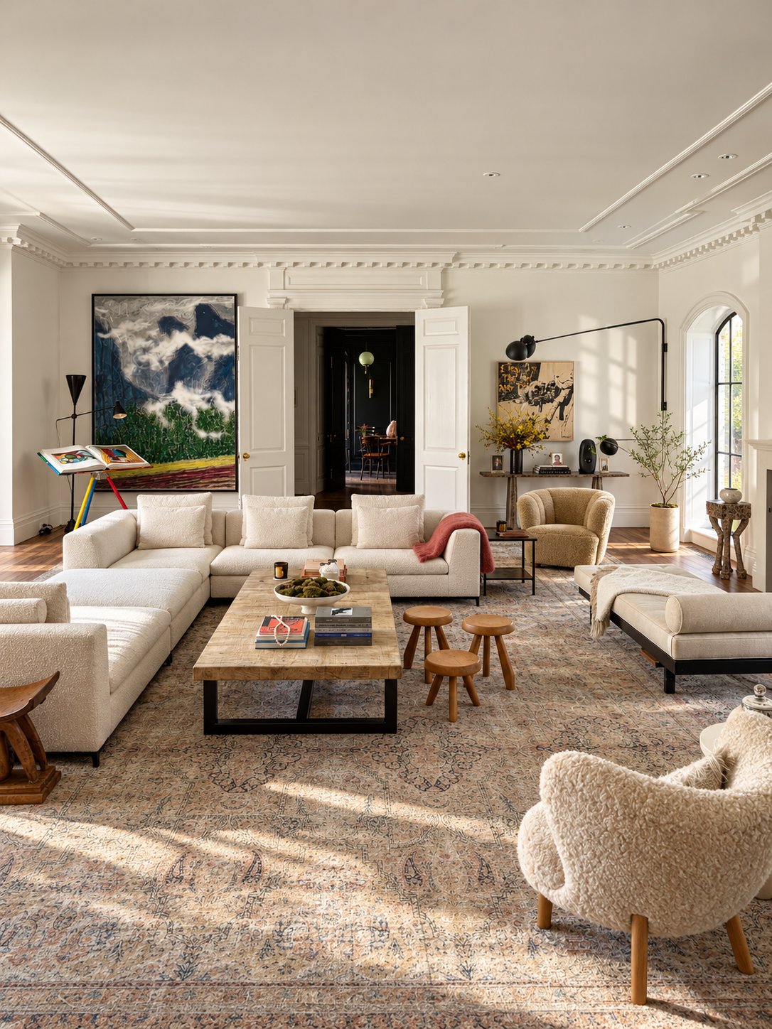 Great Room, interior design by AFW Design