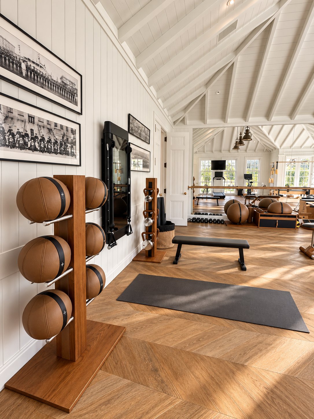 Home Gym, interior design by AFW Design