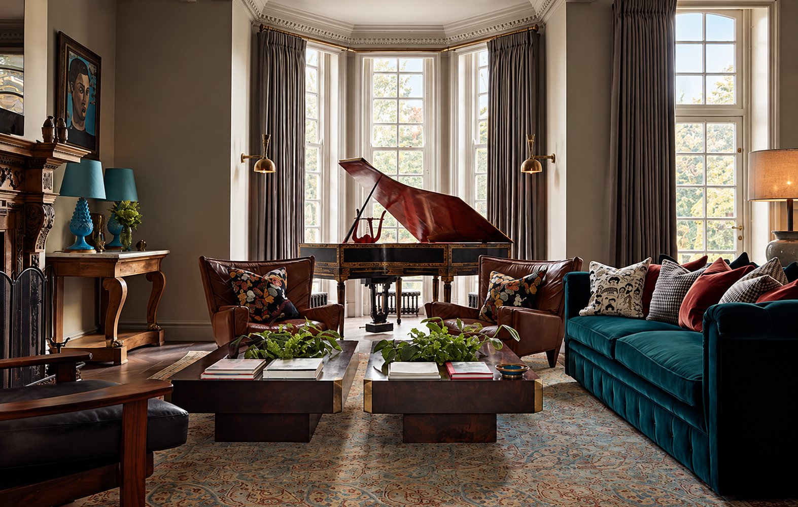Living room, interior design by AFW Design
