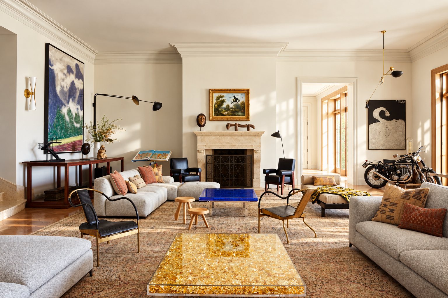 Salon, interior design by AFW Design